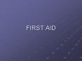 FIRST AID Fist Aid in the Workplace People at work ca