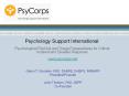 Psychology Support International Psychological First Aid an