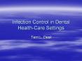 Don t top off Infection Control Special hand consideration