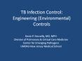 TB Infection Control: Engineering (Environmental) Control