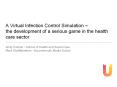 the development of a serious game in the health care secto