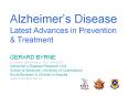 Latest Advances in Prevention & Treatment GERARD BYRN