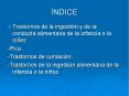 Trastornos de la ingesti n y de la conducta alimentaria d
