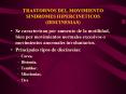 TRASTORNOS DEL MOVIMIENTO SINDROMES HIPERCINETICO