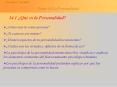 14.1  Qu  es la Personalidad?  C mo eres t  como persona?