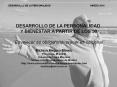 DESARROLLO DE LA PERSONALIDAD MARZO 2010 DESARROLLO DE L