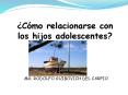  C mo relacionarse con los hijos adolescentes? MG. RODOLF