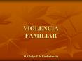VIOLENCIA FAMILIAR O. Gladys F de Kinderknecht Definici n d