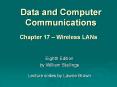Chapter 17   Wireless LANs Eighth Edition ... 12, 18, 24