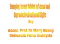 a powerful duo GENERAL FACTORS THAT CONTRIBUTE TO MATERNA