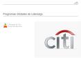 Programas Globales de Liderazgo Liderazgo de Citi 