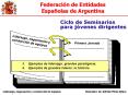 Ciclo de Seminarios para j venes dirigentes Liderazgo