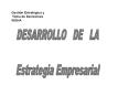Gesti n Estrat gica y Toma de Decisiones WGHA * * * * * * 
