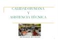 calidad humana y asistencia t cnica san salvador, mayo d