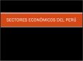 SECTORES ECON MICOS DEL PER  SECTOR PRIMARIO EVOLUCI N HIS