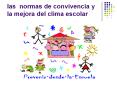 las normas de convivencia y la mejora del clima escolar L