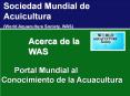 Sociedad Mundial de Acuicultura (World Aquaculture Society