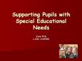 Supporting Pupils with Special Educational Needs June 201