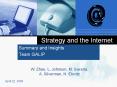 Strategy and the Internet Summary and Insights Team GALIP W