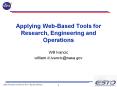 Applying Web-Based Tools for Research, Engineering an