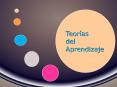 Teor as del Aprendizaje * * * * * El punto de partida de