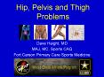 Hip, Pelvis and Thigh Problems Dave Haight, MD MAJ, MC