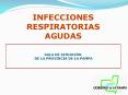 INFECCIONES RESPIRATORIAS AGUDAS SALA DE SITUACI N DE L
