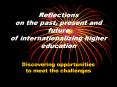 Reflections on the past, present and future o