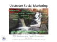 Upstream Social Marketing Policies and Laws Social Gradient