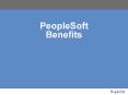 PeopleSoft Benefits PeopleSoft Benefits Table-Drive