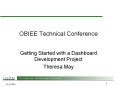 OBIEE Technical Conference Getting Started with a Dashboar