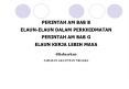 PERINTAH AM BAB B ELAUN-ELAUN DALAM PERKHIDMATAN PERINTAH A