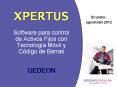 XPERTUS Software para control de Activos Fijos con Tecnolo