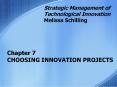 Strategic Management of Technological Innovation Meliss