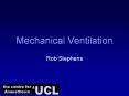 Mechanical Ventilation Rob Stephens Contents Introductio