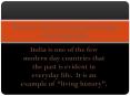 Ancient India is Preserved through the Visual Arts India i