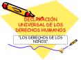 declaraci n universal de los derechos humanos  los derecho