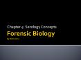 Chapter 4: Serology Concepts Serology Reagent