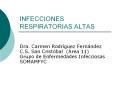 INFECCIONES RESPIRATORIAS ALTAS Dra. Carmen Rodr guez Fer