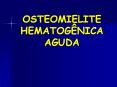 osteomielite hematog nica aguda osteomielite hematog nic