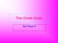 The Greek Gods By Freya G Greek Mythology Olympian Gods an