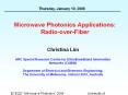 ... (mod.) (2.6 GHz) PRBS (156 Mb/s) BERT DPSK (demod.) (3.