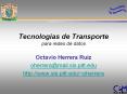 Tecnolog as de Transporte para redes de datos Octavi
