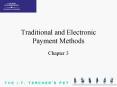 Not efficient for e-commerce Money Order An order for th