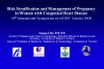 Risk Stratification and Management of Pregnancy in Wome