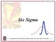 Six Sigma Six Sigma Revolution Deming s teaching abou