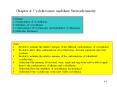 Chapter 4: Cyclohexanes and their Stereochemistry Coverag