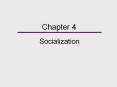 Chapter 4 Socialization Work and Play Among Youth Gender 