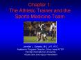 Chapter 1: The Athletic Trainer and the Sports Medicine Tea