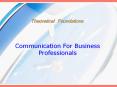 Theoretical Foundations Communication For Busines